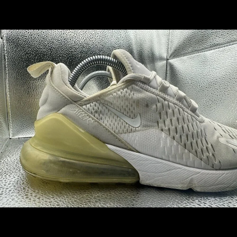 🚀 Size 10 Nike Air‎ Max 270 Triple White AH6789-102 Women’s